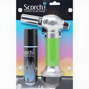 Scorch Torch 6.5" Table Torch w/ Blister Combo -  Assorted Colors [51597-B]